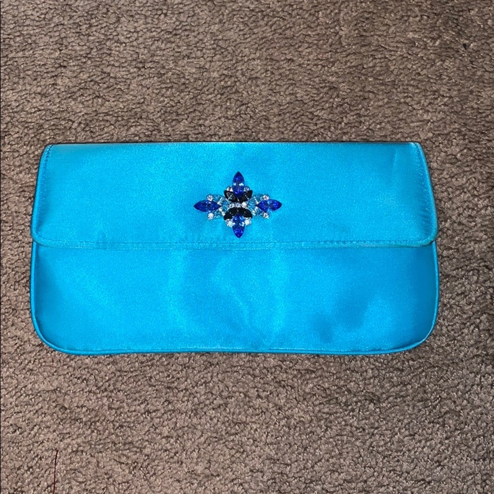 Light blue clutch BRAND NEW!!